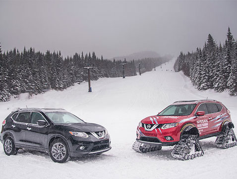 El Nissan X-Trail  no teme a las más duras condiciones del invierno