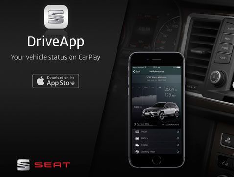 SEAT, la primera marca de automóviles con una app CarPlay para iPhone en la App Store