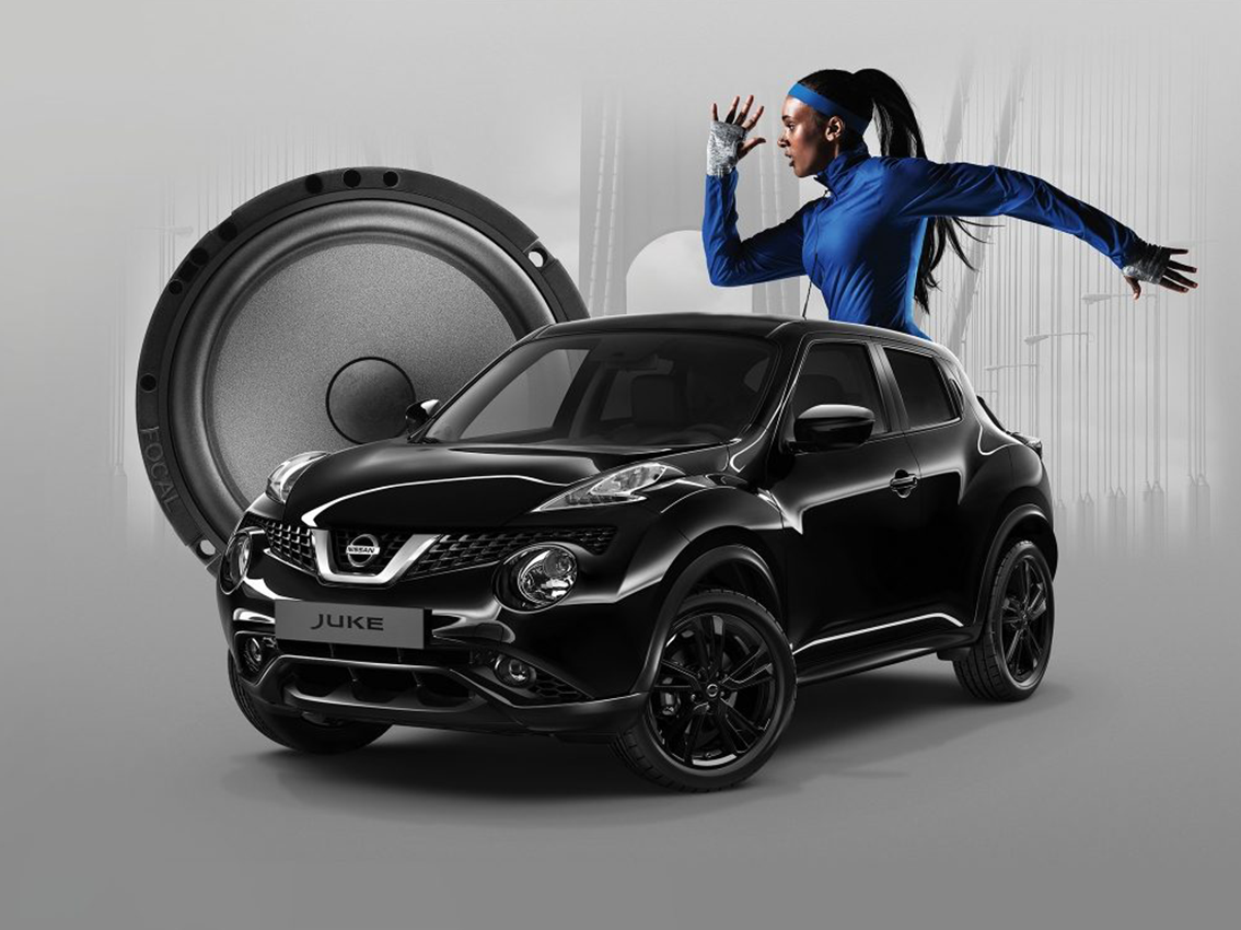 Nissan lanza la versión especial Juke Dark Sound Edition que ofrece una experiencia auditiva mejorada