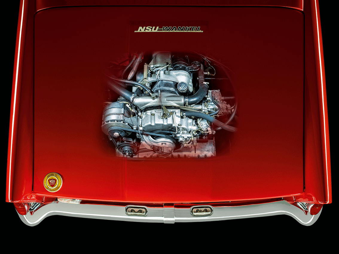 Exposición en el Audi museum mobile: “Revolución, 60 años del motor NSU/Wankel”