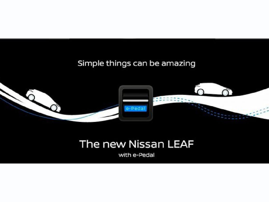 Las cosas sencillas pueden ser asombrosas gracias al nuevo Nissan LEAF con e-Pedal