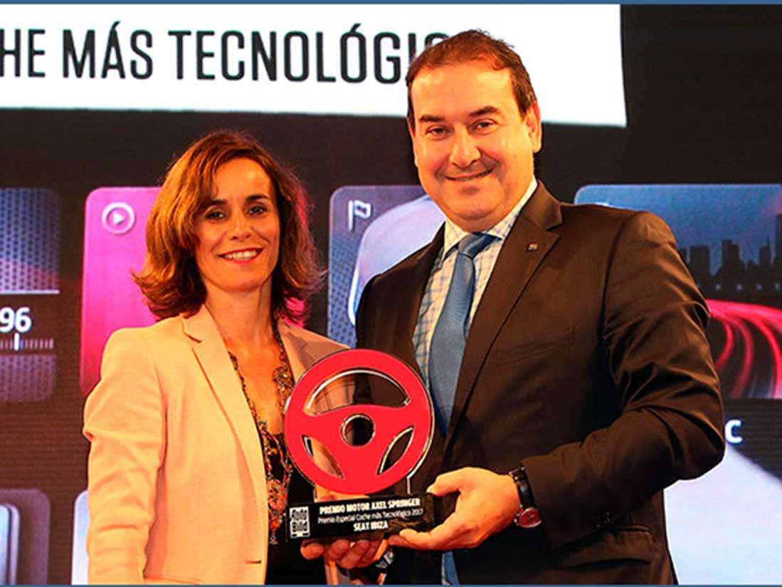El SEAT Ibiza recibe el premio al “Coche Más Tecnológico”