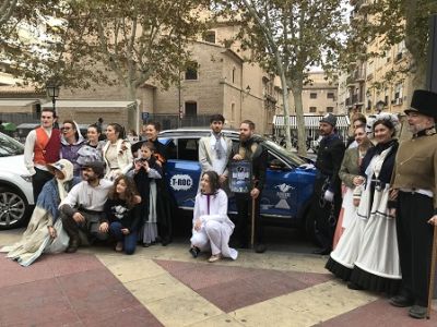 El Nuevo T- Roc se pasea por el centro de Murcia con el musical ‘Rainroad’