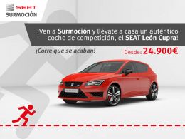 ¡Ven a Surmoción y llévate el SEAT León Cupra desde 24.900 euros! 