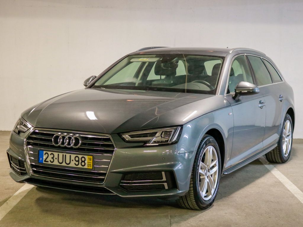 Audi A4 Cinzento Monção Metalizado De Segunda Mano 8072 Caetano Sport