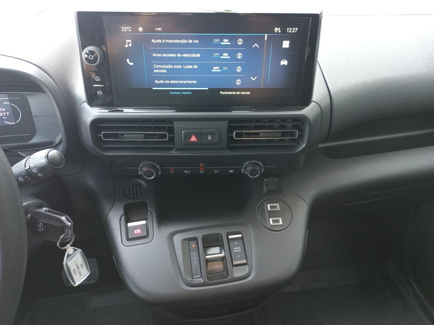 Opel Combo Electric Cargo, Sistema de propulsão a bateria (100kw - 136cv) com bateria de 50 kW