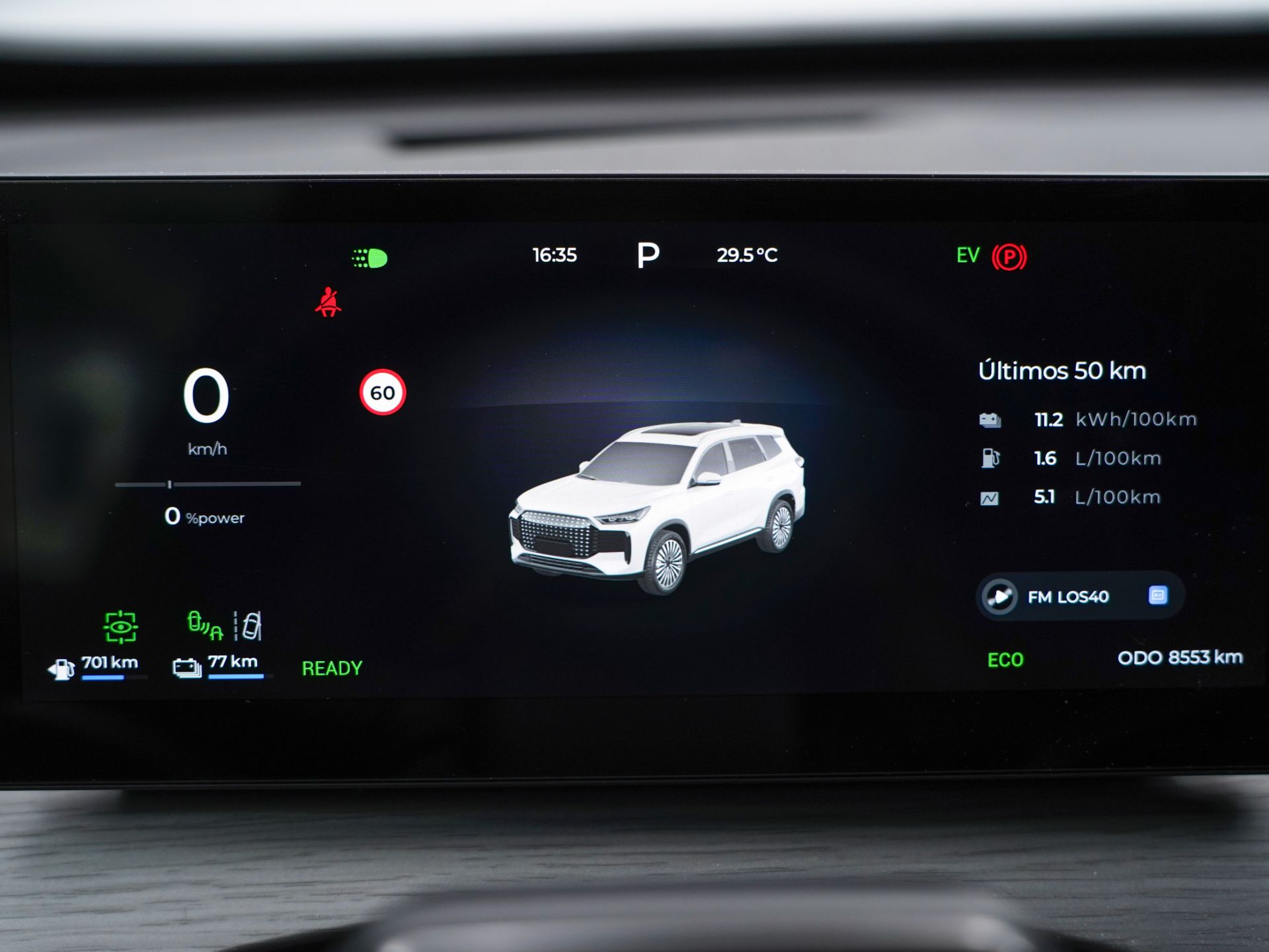 Ebro S800 1.5 TGDI PHEV Luxury E-CVT