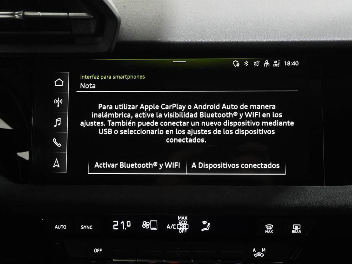 Audi A3 Sportback Black line TFSI 110 kW (150 CV) S tronic