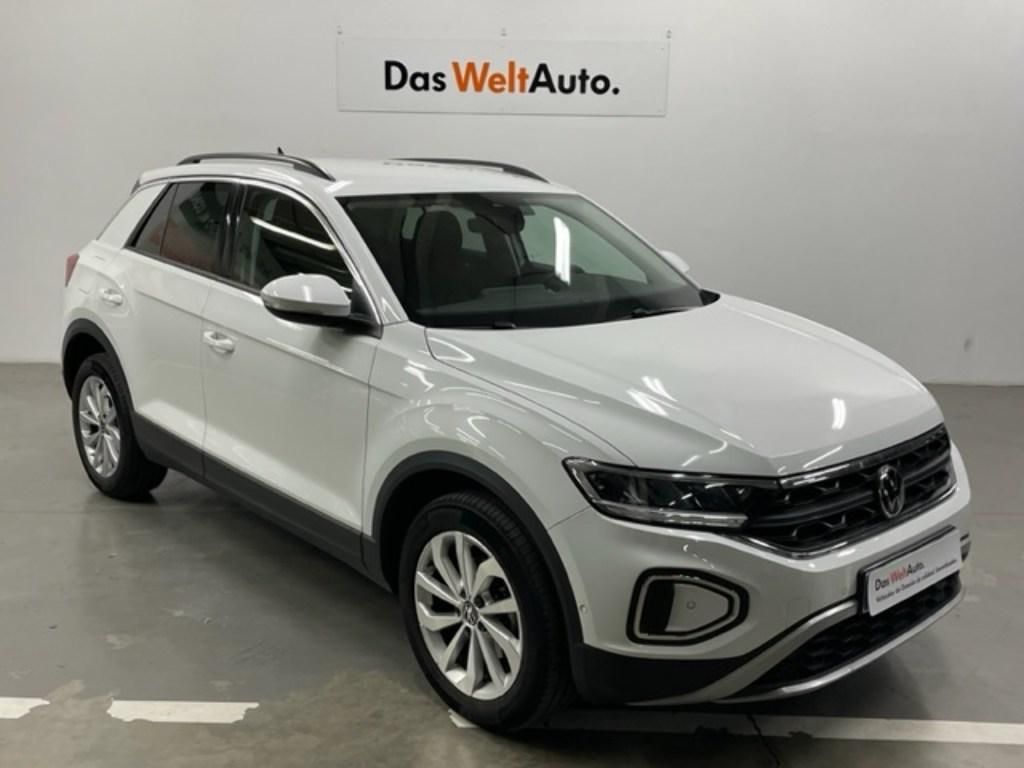 ▷ Volkswagen T-Roc Life 1.5 TSI 110kW (150CV) DSG 2022 10946 Blanco Puro  6188 Segunda Mano Madrid 🥇