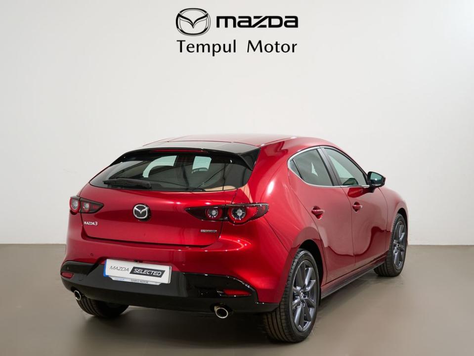 Mazda 3 2024 2.0L E-SKYACTIV G MHEV  90 KW (122 CV)  6MT FWD EXCLUSIVE-LINE +  DRIVER ASSISTANCE & SOUND