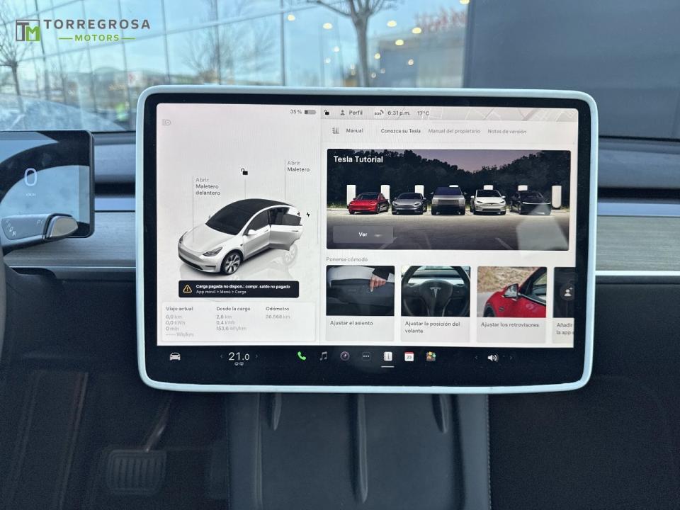 Tesla Model Y Tracción trasera RWD