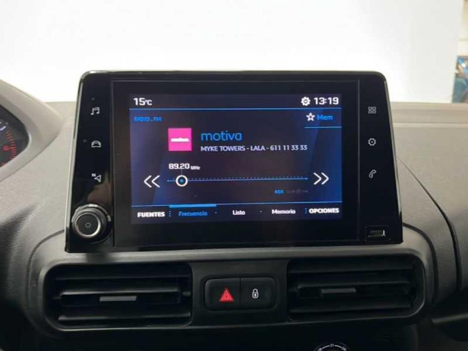 Peugeot Partner Pro Standard 600kg BlueHDi 73kW